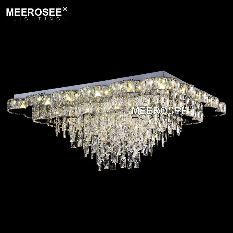 Meerosee Luxury Chandelier Light Modern LED Ceiling Lamp for Living Room Kids Room