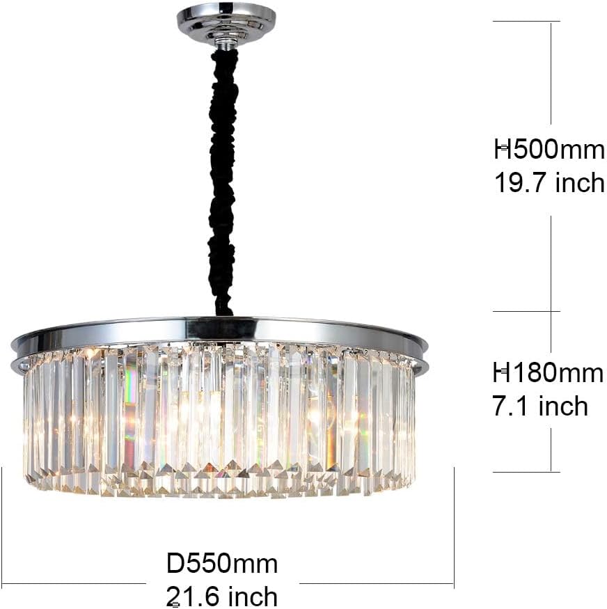 Crystal Chandeliers Modern Contemporary Ceiling Lights Fixtures D22/D33/D43 Inches