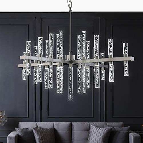 Modern Led Pendant Lights Fixture Contemporary Chandeliers 33-Lihgts D31.5