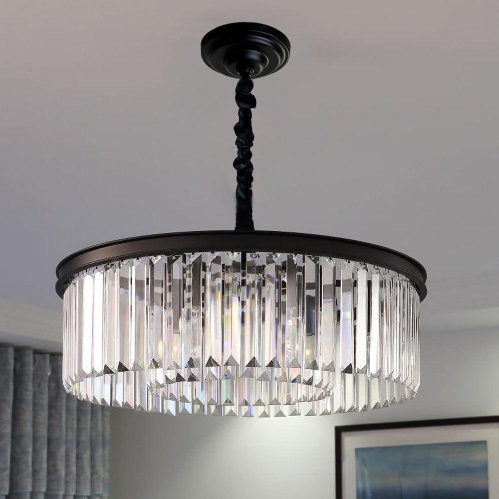 Crystal Chandeliers Modern Contemporary Ceiling Lights Fixtures D22/D33/D43 Inches