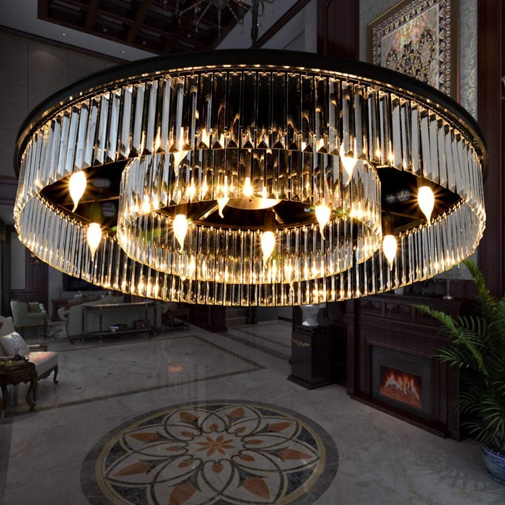 Crystal Chandeliers Modern Contemporary Ceiling Lights Fixtures D22/D33/D43 Inches