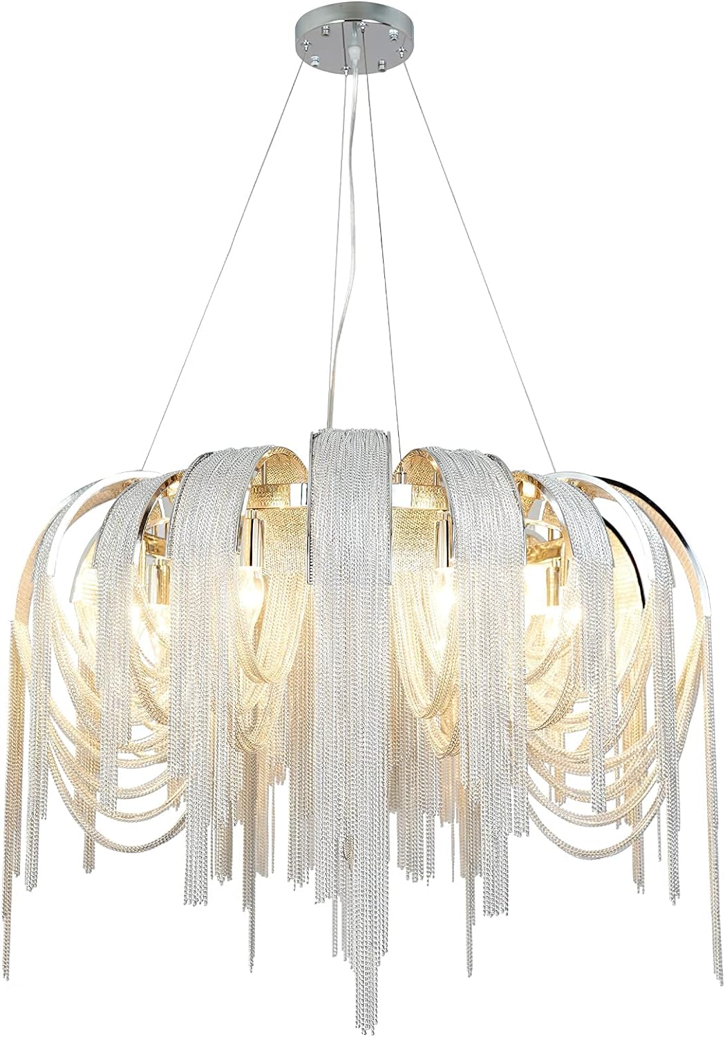 Modern Chandeliers Light Fixtures Contemporary Pendant Ceiling Lamp D34.48''