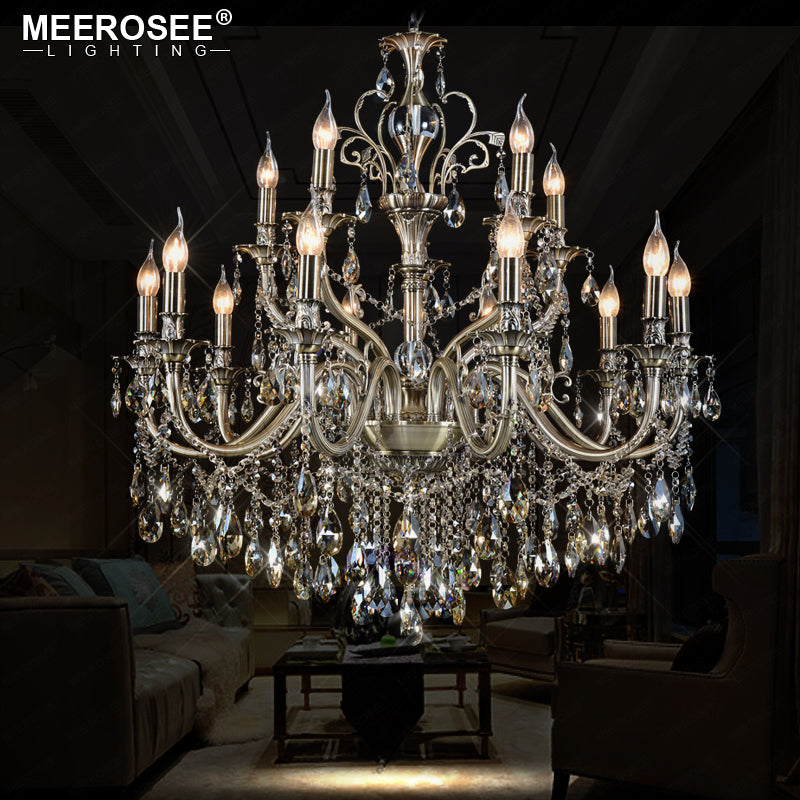 Luxury Crystal Chandelier Light Fixture Good Quality Pendant Lamp for Living room