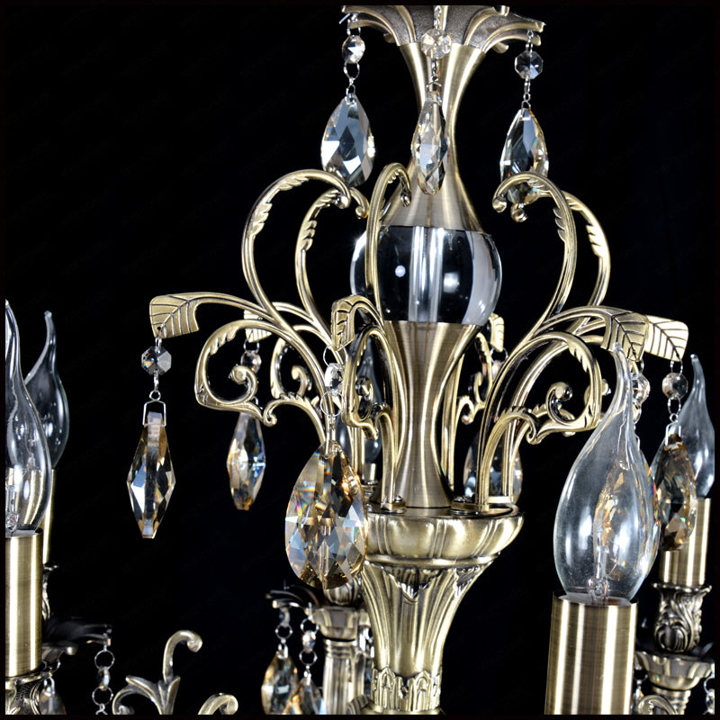 Luxury Crystal Chandelier Light Fixture Good Quality Pendant Lamp for Living room