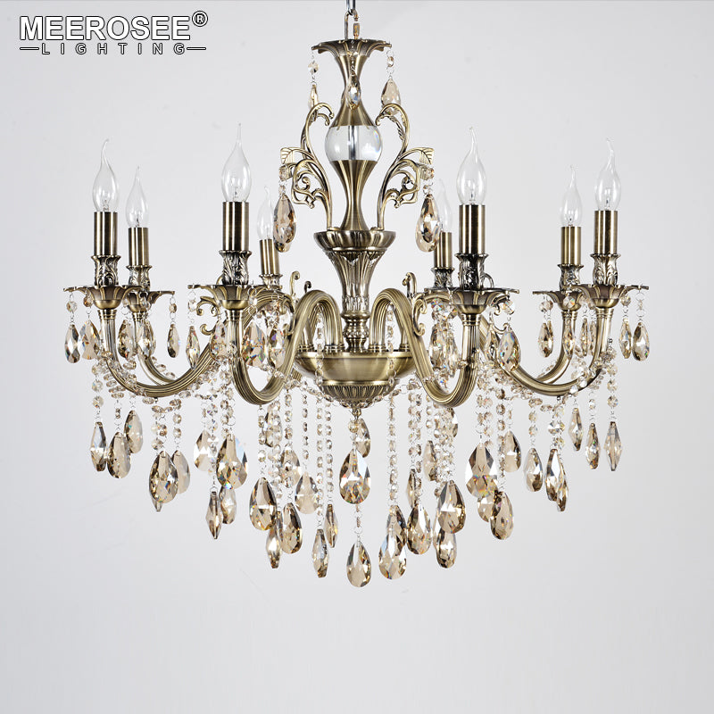 Luxury Crystal Chandelier Light Fixture Good Quality Pendant Lamp for Living room