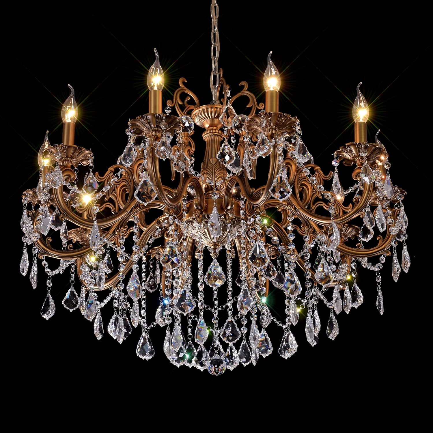 Crystal Chandeliers Contemporary Chandelier 6 Lights Island Lighting D22.1